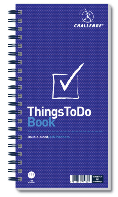 Challenge 280x141mm Things To Do Today Book Wirebound 115 Pages – 100080050
