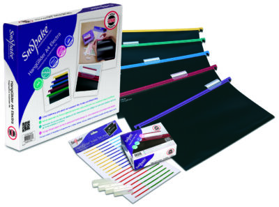 Snopake HangGlider A4 Suspension File Polypropylene 15mm Assorted Colours (Pack 25) – 10296