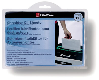 Rexel Shredder Oil Sheets (Pack 12) 2101948