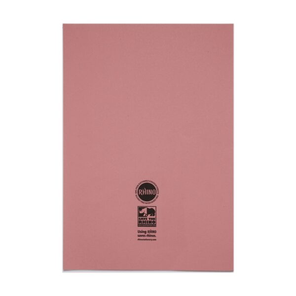Rhino 13 x 9 A4+ Oversized Exercise Book 40 Page Plain Light Blue (Pack 100) - VDU024-49-6 - Image 4