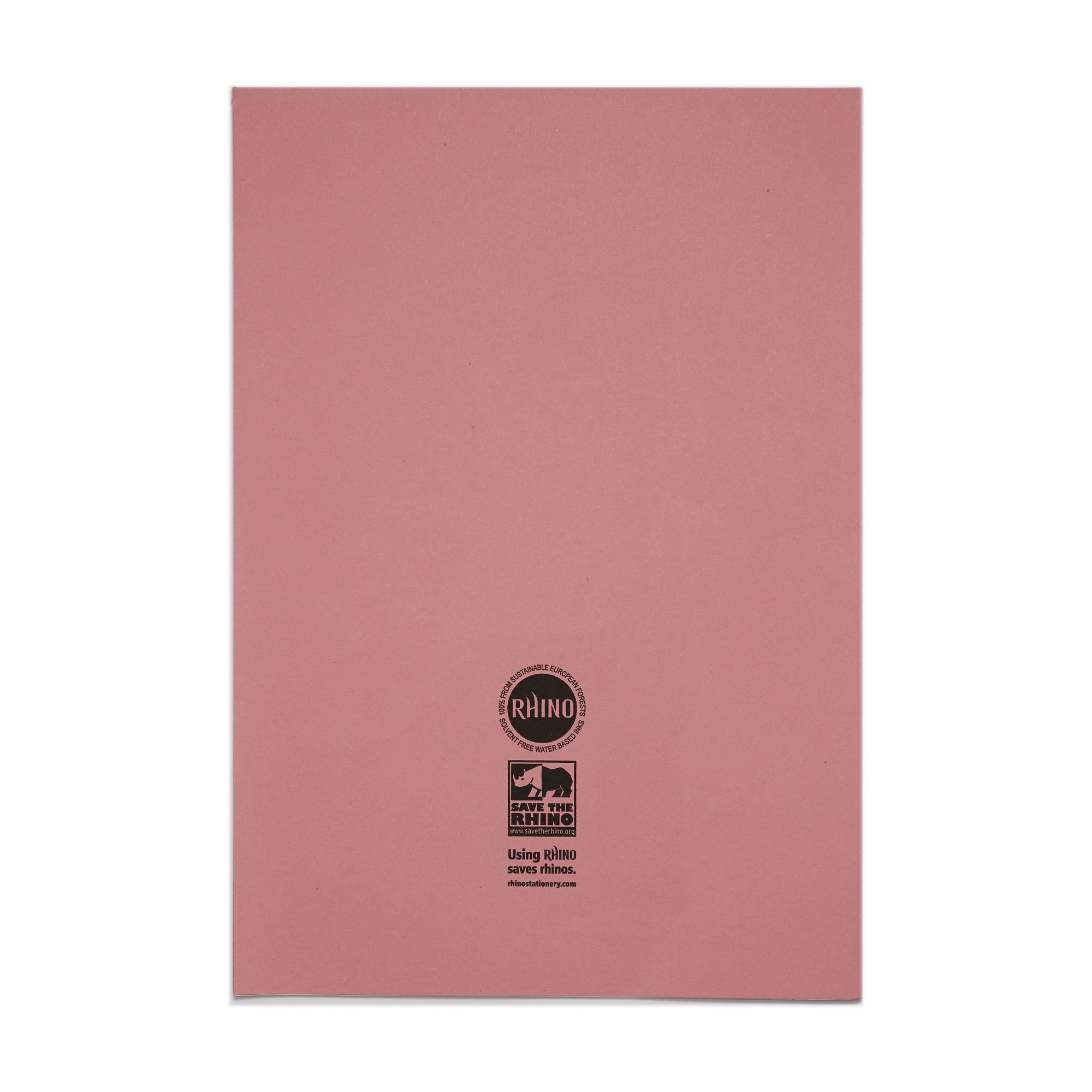 Rhino 13 x 9 A4+ Oversized Exercise Book 40 Page Plain Light Blue (Pack 100) - VDU024-49-6 - Image 4