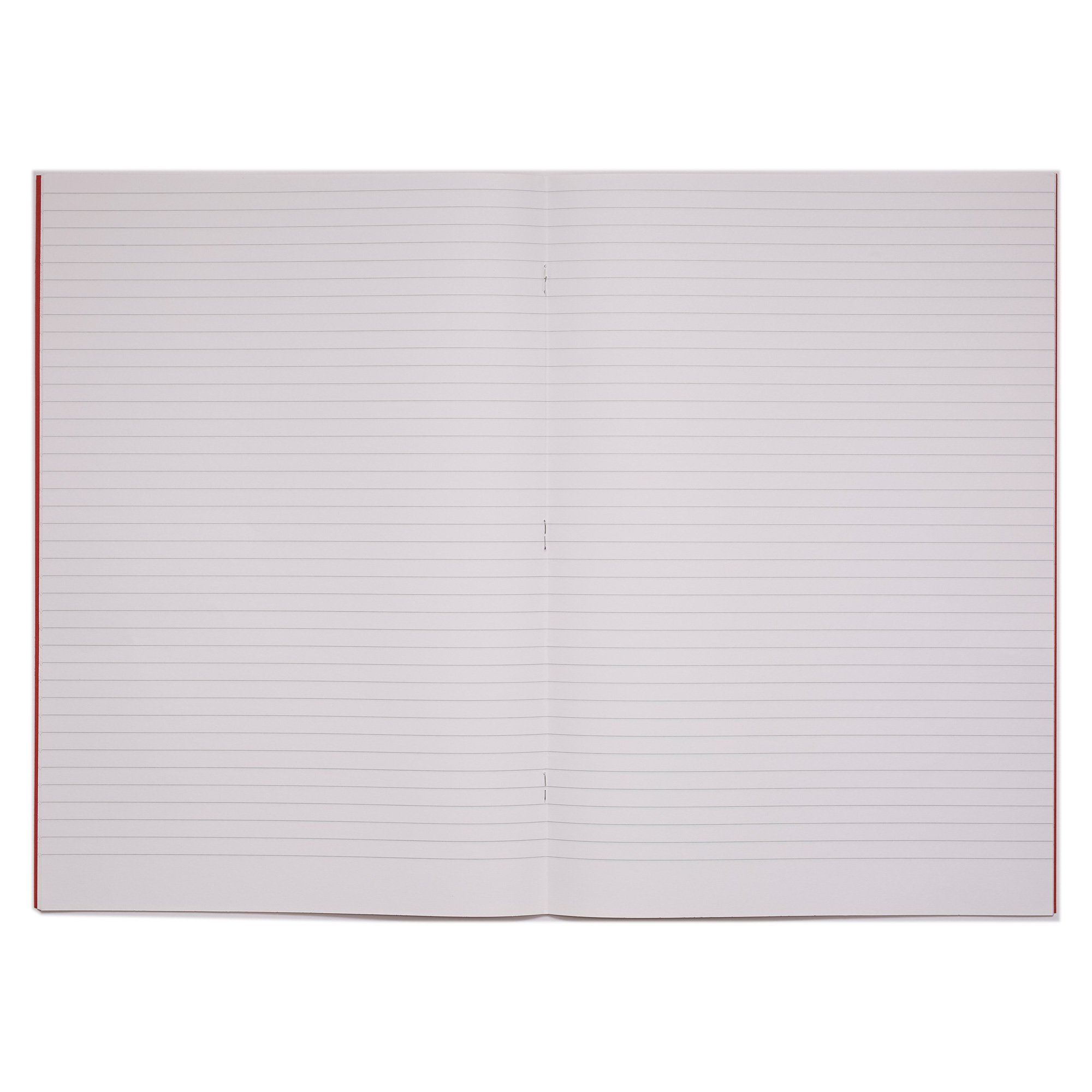 Rhino 13 x 9 A4+ Oversized Exercise Book 40 Page Ruled 8mm Red (Pack 100) - VDU024-110-0 - Image 3