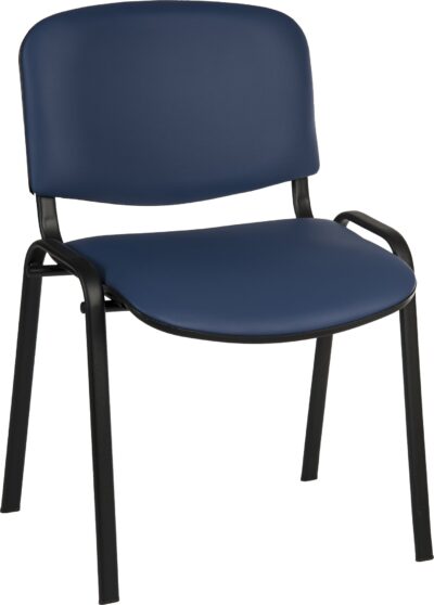 Conference PU Stackable Chair Blue – 1500PU-BLU