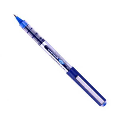 uni-ball Eye Micro UB-150 Liquid Ink Rollerball Pen 0.5mm Tip 0.3mm Line Blue (Pack 12) - 162552000