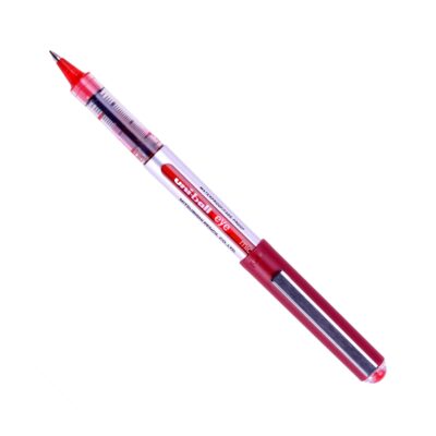 uni-ball Eye Micro UB-150 Liquid Ink Rollerball Pen 0.5mm Tip 0.3mm Line Red (Pack 12) - 162560000