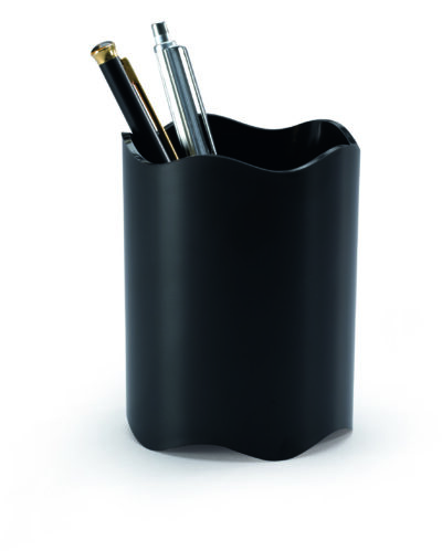 Durable Vivid Pen Pot Plastic Black – 1701235060