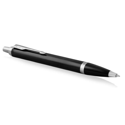 Parker IM Ballpoint Pen Black/Chrome Barrel with Blue Ink Gift Box - 1931665