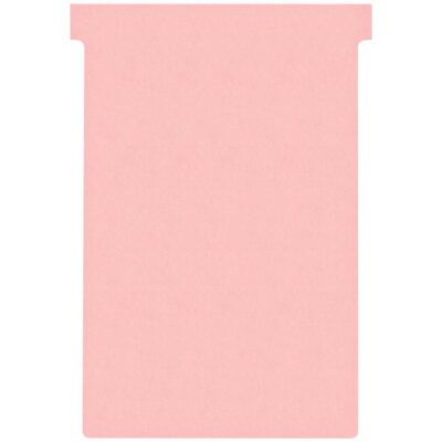 Nobo T-Cards A110 Size 4 Pink (Pack 100) 2004008