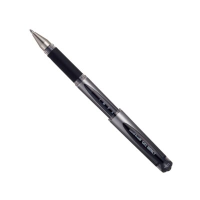 uni-ball Signo Impact Gel UM-153S Rollerball 1.0mm Black (Pack 12) - 218990000