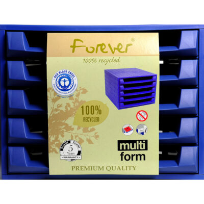 Forever The Box 5 Drawer Set Open Cobalt Blue - 221101D
