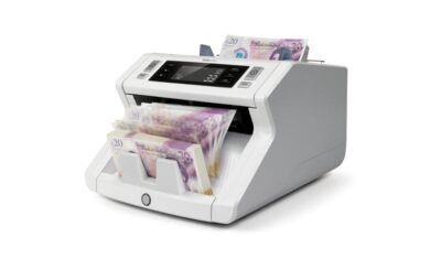 Safescan 2210 G2 Banknote Counter with 2 Point Counterfeit Detection - 115-0560