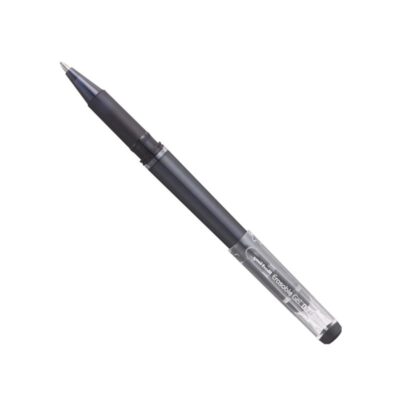 uni-ball Erasable  UF-222-07  Gel Capped Pen 0.7mm Tip Black (Pack 12) – 233759000