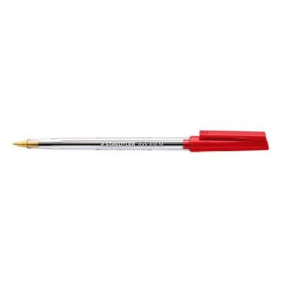 Staedtler 430 Stick Ballpoint Pen 1.0mm Tip 0.35mm Line Red (Pack 10) - 430M-2