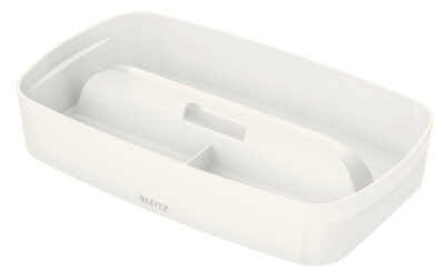 Leitz MyBox WOW Organiser Tray with Handle Small White 53230001