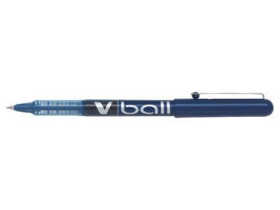 Pilot VBall Liquid Ink Rollerball Pen 0.5mm Tip 0.3mm Line Blue (Pack 12) - 4902505085420SA