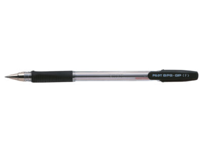 Pilot BPS GP Grip Ballpoint Pen 0.7mm Tip 0.27mm Line Black (Pack 12) - 4902505142765/SA