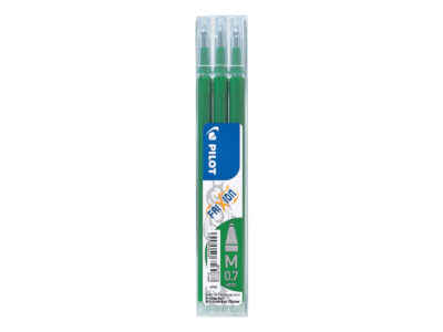 Pilot Refill for FriXion Ball/Clicker Pens 0.7mm Tip Green (Pack 3) - 75300304