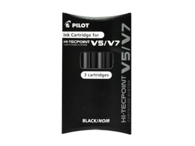 Pilot Refill for V5/V7 Eco Cartridge System Black (Pack 3) – 4902505444432