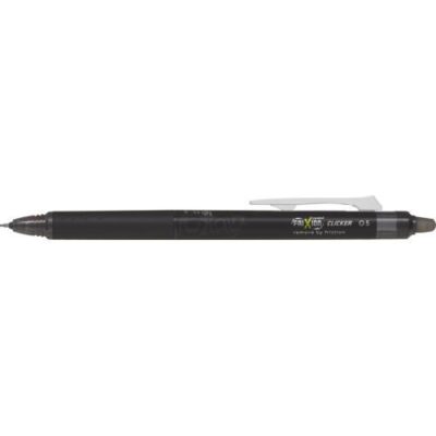 Pilot FriXion Synergy Point Clicker Erasable Retractable Gel Rollerball Pen 0.5mm Tip 0.25mm Line Black (Pack 12) - PNJ604409