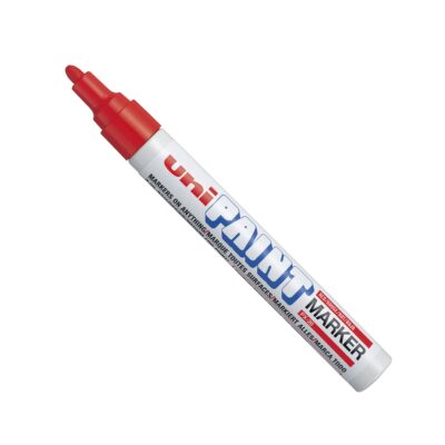 uni PX-20 Paint Marker Medium Bullet Tip 1.8-2.2mm Red (Pack 12) – 545582000