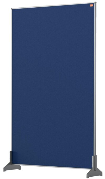 Nobo Impression Pro Desk Divider Screen Felt 600x1000mm Blue 1915508