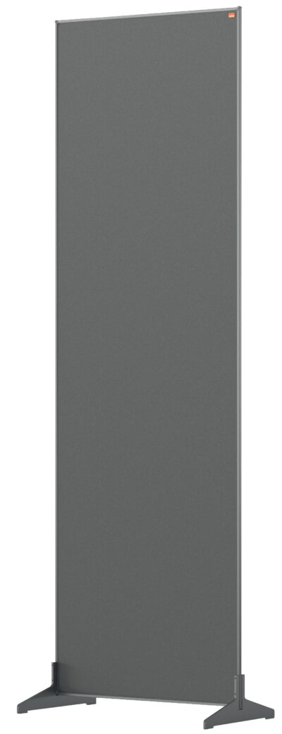 Nobo Impression Pro Free Standing Room Divider Screen Felt 600x1800mm Grey 1915523