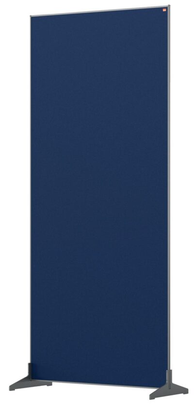 Nobo Impression Pro Free Standing Room Divider Screen Felt 800x1800mm Blue 1915525
