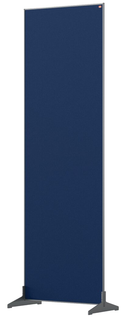Nobo Impression Pro Free Standing Room Divider Screen Felt 600x1800mm Blue 1915526