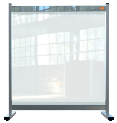 Nobo Premium Plus PVC Desk Protective Divider Screen Modular System 770x860mm Clear 1915547