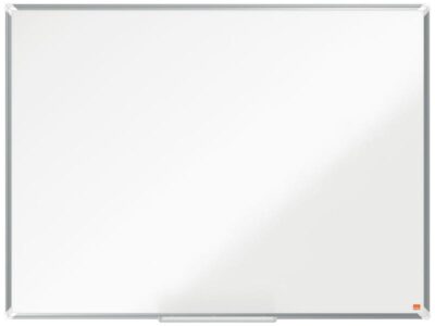 Nobo Premium Plus Magnetic Steel Whiteboard Aluminium Frame 1200x900mm 1915156