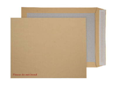 Blake Purely Packaging Board Backed Pocket Envelope C3+ Peel and Seal 120gsm Manilla (Pack 50) - 6200