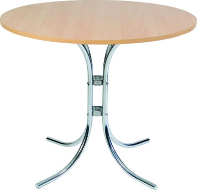 Bistro Round Table Light Wood – 6455