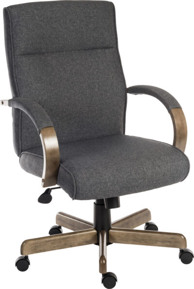 Grayson Fabric Executive Office Chair Grey - 6969GREY
