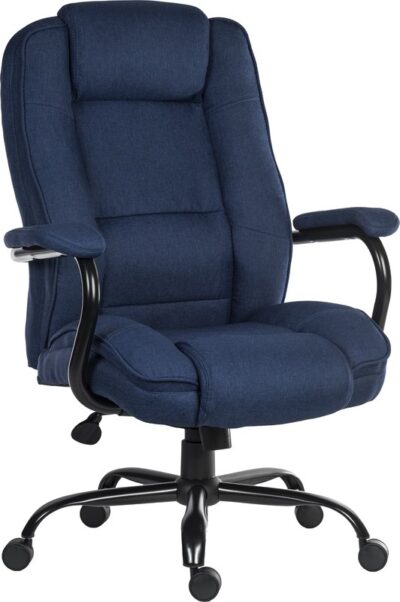 Goliath Duo Heavy Duty Fabric Executive Office Chair Ink Blue - 6991