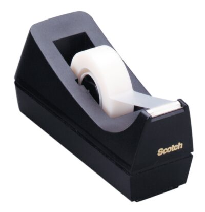 Scotch C38 Magic Tape Dispenser for 19mm Tapes Black 7000028837