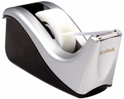 Scotch Magic Tape Contour Dispenser Grey with 1 Roll of Tape 19mmx33m C60-ST – 7100045591