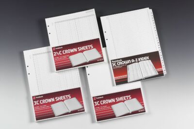 Twinlock Crown 3C Plain Sheets (Pack 100) 75840