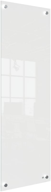 Nobo Small Glass Whiteboard Panel 300x900mm White 1915604