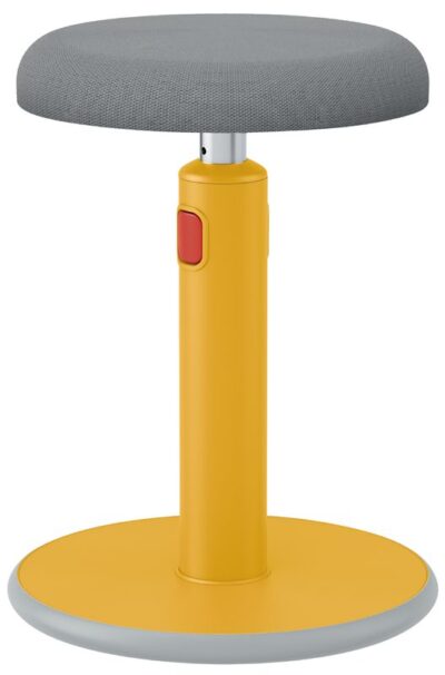 Leitz Ergo Cosy Active Sit Stand Stool Warm Yellow 65180019