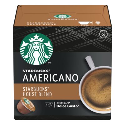 STARBUCKS by Nescafe Dolce Gusto Americano House Blend Coffee 12 Capsules (Pack 3) – 12397697