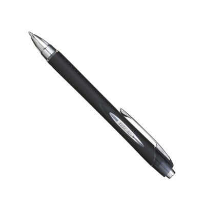 uni-ball Jetstream RT SXN-210 Retractable Rollerball Pen 1.0mm Tip 0.45mm Line Black (Pack 12) - 789099000