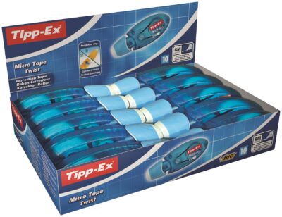 Tipp-Ex Micro Tape Twist Correction Tape Roller 5mmx8m White (Pack 10) – 8706142