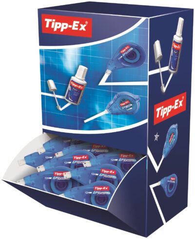 Tipp-Ex EasyCorrect Correction Tape Roller 4.2mmx12m White (Pack 15 + 5 Free) - 895951