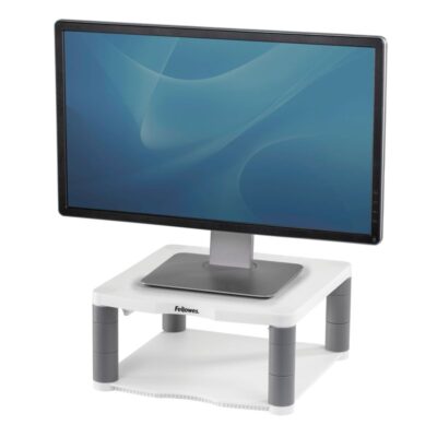 Fellowes Premium Monitor Riser Platinum 91717