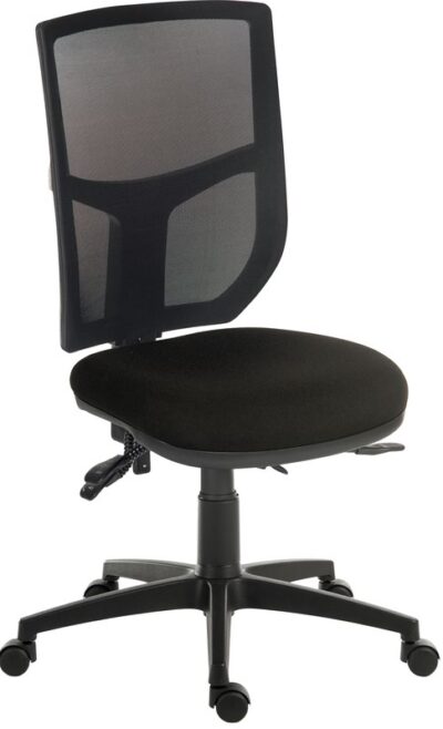 Ergo Comfort Mesh Back Ergonomic Operator Office Chair without Arms Black - 9500MESH-BLK