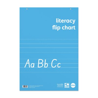 Rhino A1 Educational Literacy Flipchart Pad 30 Leaf FCLTW/B (Pack 5) – RELFC-8