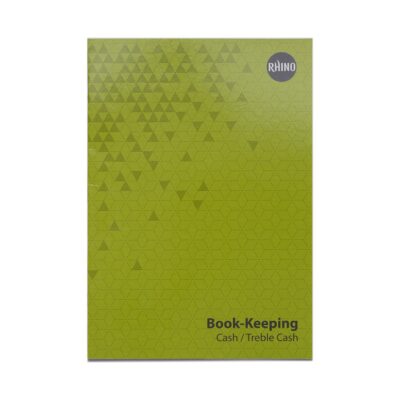 Rhino A4 Book-Keeping Book 32 Page Cash Ruling (Pack 12) – BKC-6