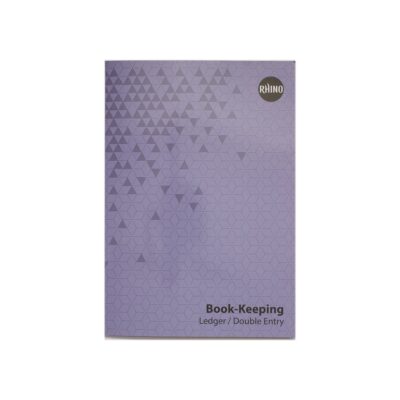 Rhino A4 Book-Keeping Book 32 Page Ledger Ruling (Pack 12) – BKL-4