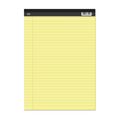 Rhino A4 Perforated Legal Pad 100 Page Feint Ruled 8mm With Margin (Pack 10) – RPY4FM-0