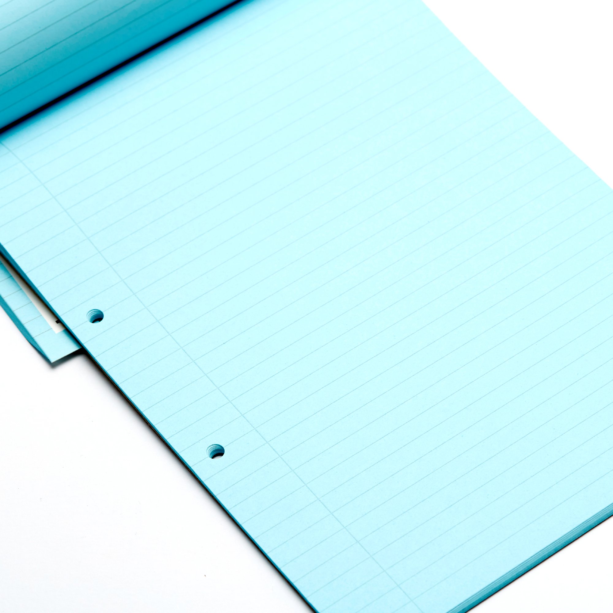 Rhino A4 Special Refill Pad 50 Leaf Feint Ruled 8mm With Margin Blue Tinted Paper (Pack 6) - HABFM-0 - Image 4